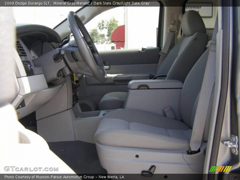 Mineral Gray Metallic / Dark Slate Gray/Light Slate Gray 2009 Dodge Durango SLT