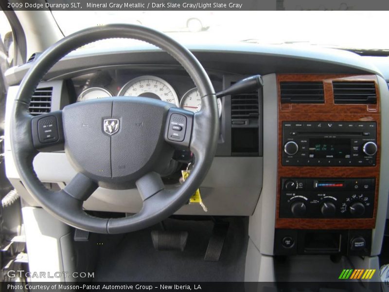 Mineral Gray Metallic / Dark Slate Gray/Light Slate Gray 2009 Dodge Durango SLT