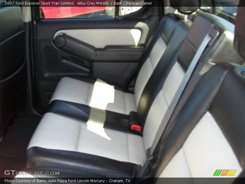 Alloy Grey Metallic / Dark Charcoal/Camel 2007 Ford Explorer Sport Trac Limited