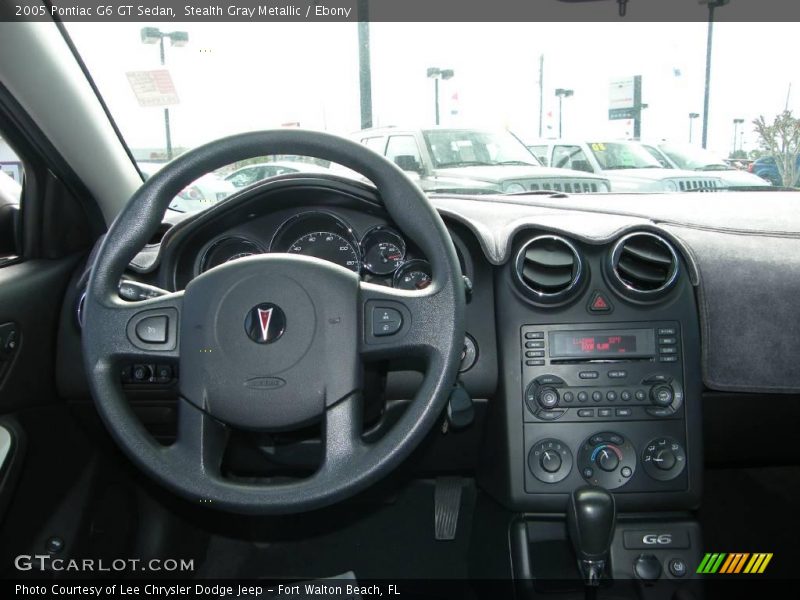 Stealth Gray Metallic / Ebony 2005 Pontiac G6 GT Sedan