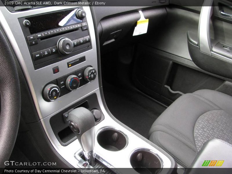 Dark Crimson Metallic / Ebony 2009 GMC Acadia SLE AWD