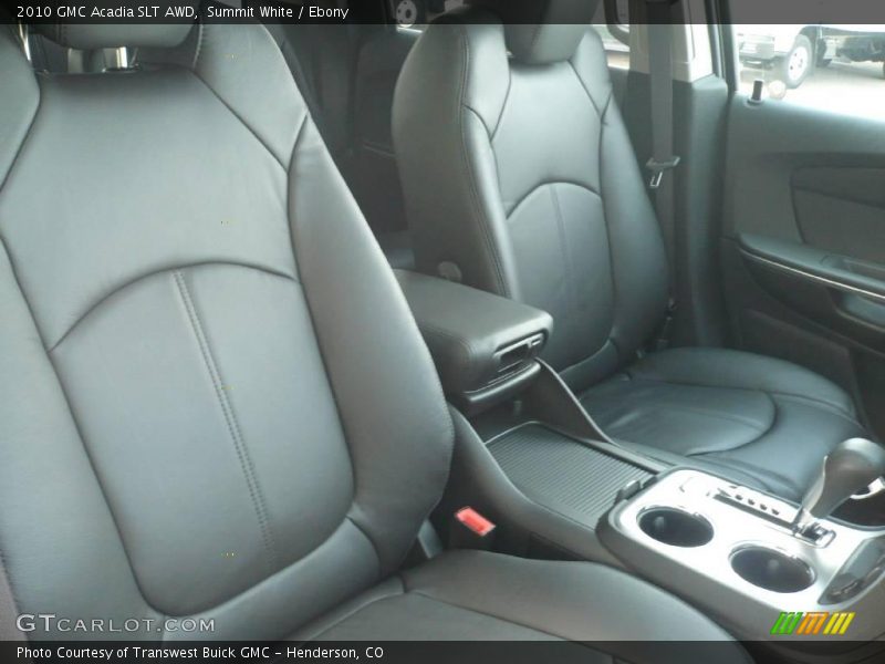 Summit White / Ebony 2010 GMC Acadia SLT AWD