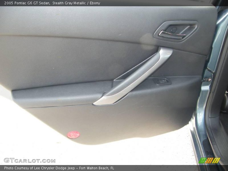 Stealth Gray Metallic / Ebony 2005 Pontiac G6 GT Sedan