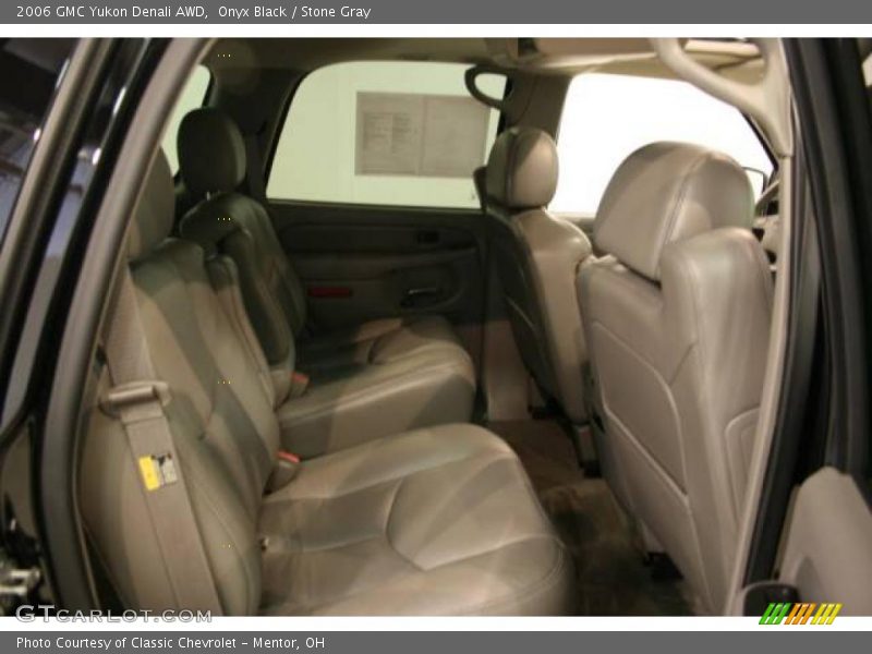 Onyx Black / Stone Gray 2006 GMC Yukon Denali AWD