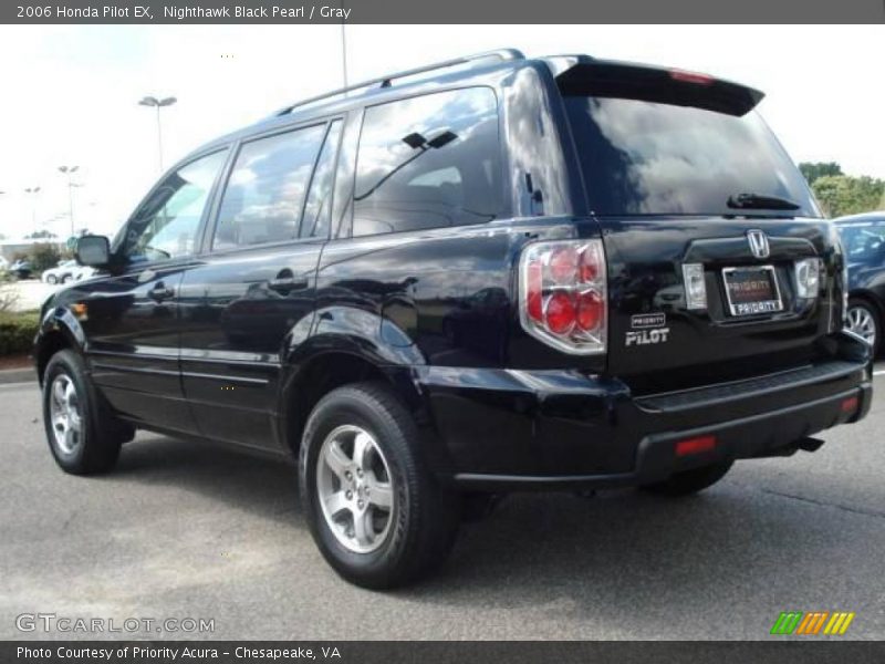 Nighthawk Black Pearl / Gray 2006 Honda Pilot EX