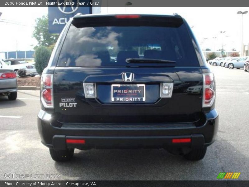 Nighthawk Black Pearl / Gray 2006 Honda Pilot EX