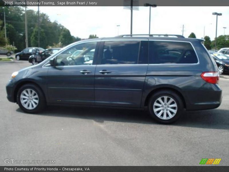 Sage Brush Pearl / Ivory 2005 Honda Odyssey Touring
