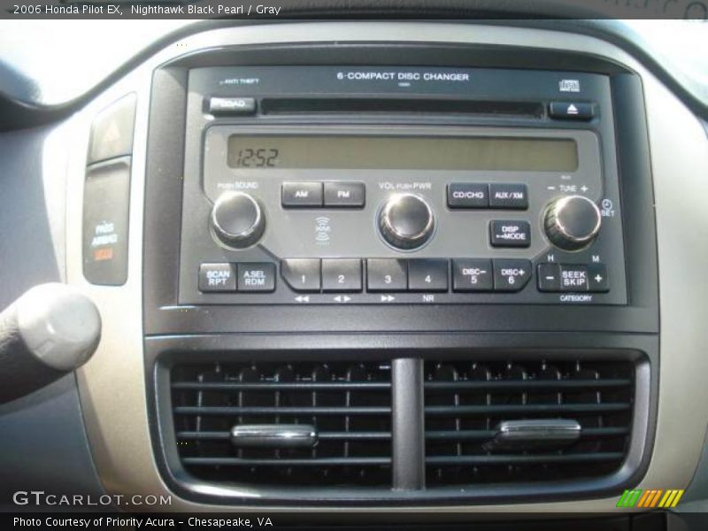Nighthawk Black Pearl / Gray 2006 Honda Pilot EX