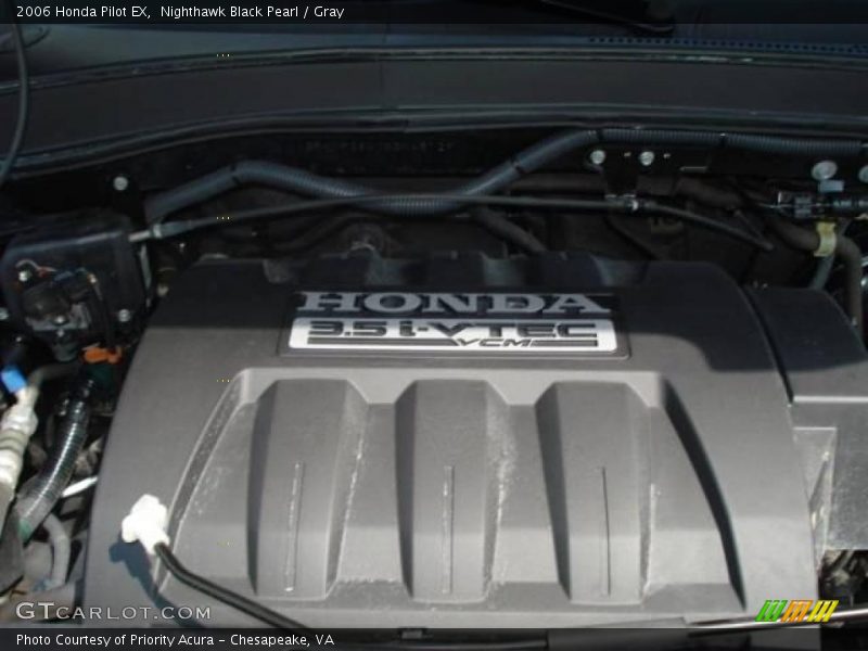 Nighthawk Black Pearl / Gray 2006 Honda Pilot EX