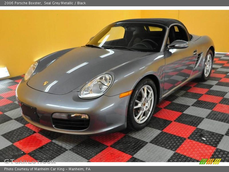 Seal Grey Metallic / Black 2006 Porsche Boxster