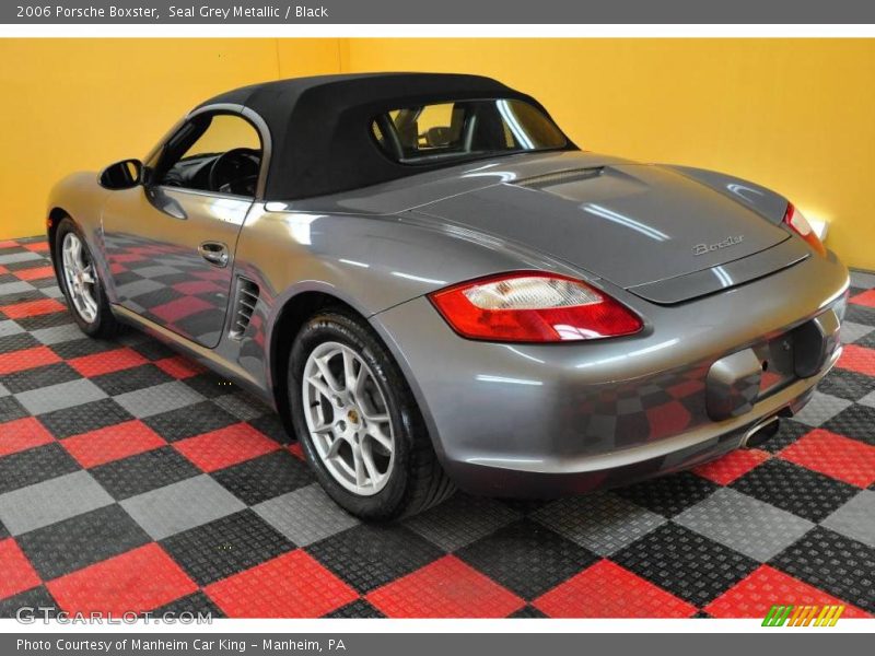 Seal Grey Metallic / Black 2006 Porsche Boxster