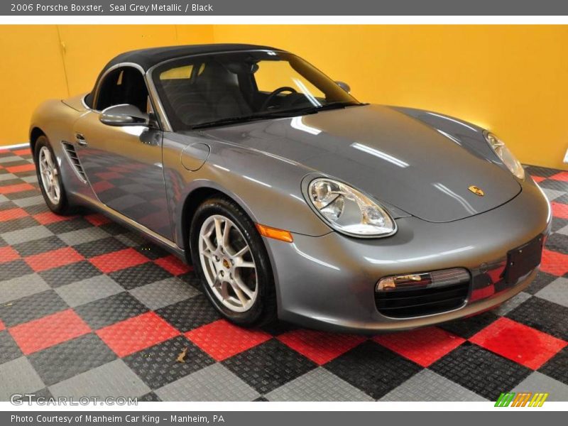 Seal Grey Metallic / Black 2006 Porsche Boxster