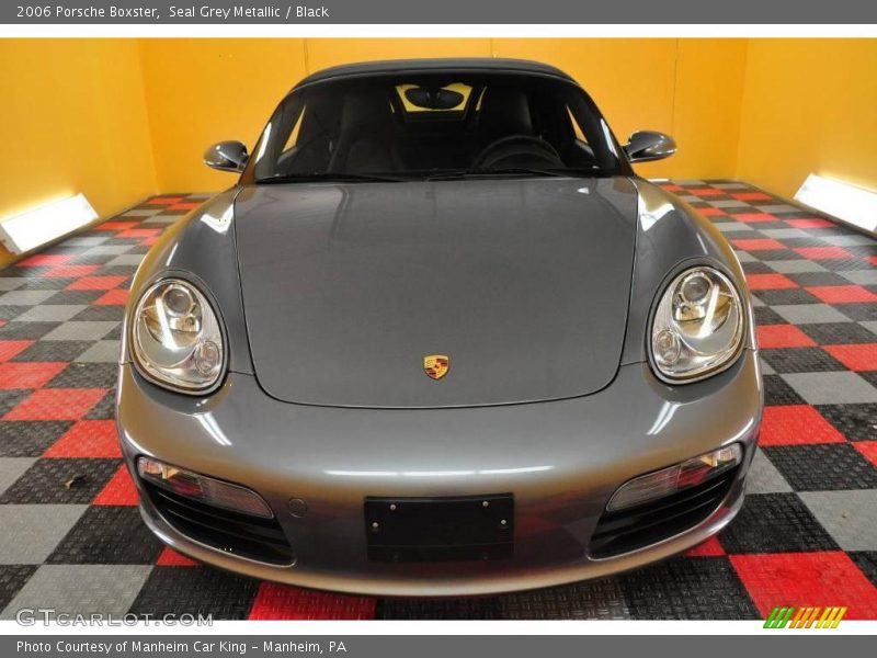 Seal Grey Metallic / Black 2006 Porsche Boxster