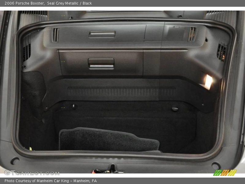 Seal Grey Metallic / Black 2006 Porsche Boxster