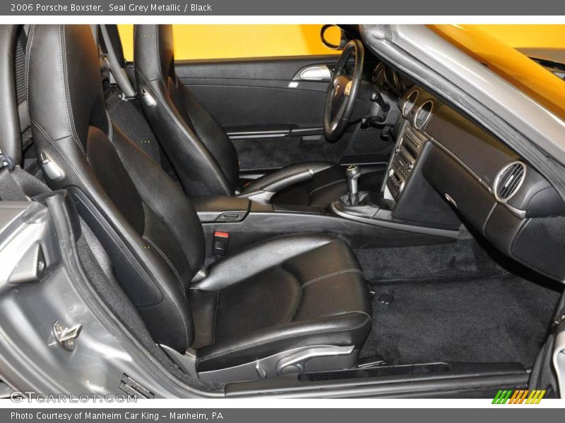 Seal Grey Metallic / Black 2006 Porsche Boxster