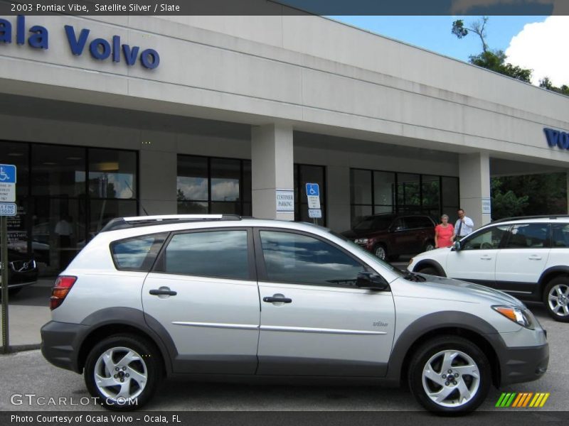 Satellite Silver / Slate 2003 Pontiac Vibe