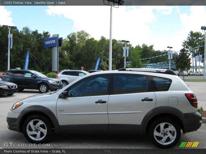 Satellite Silver / Slate 2003 Pontiac Vibe