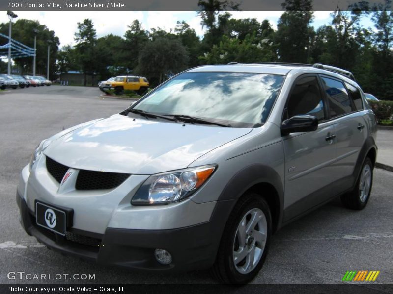 Satellite Silver / Slate 2003 Pontiac Vibe