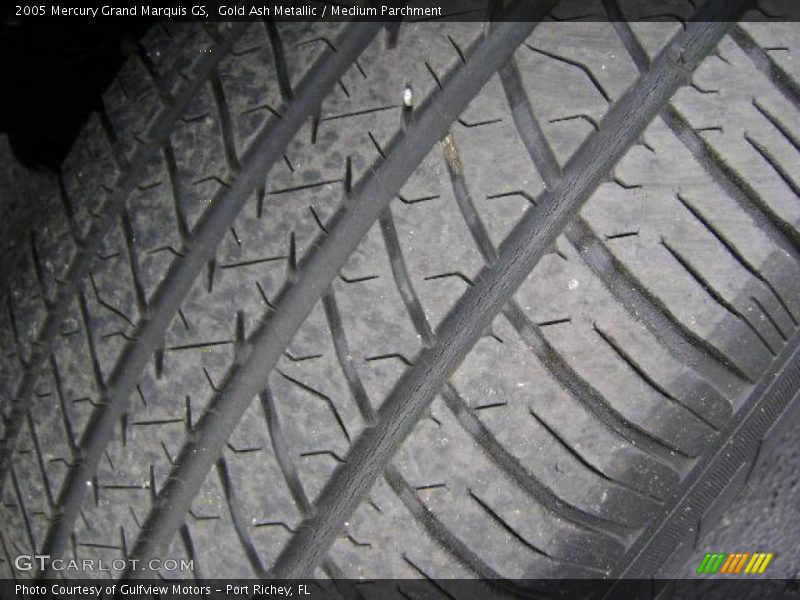Gold Ash Metallic / Medium Parchment 2005 Mercury Grand Marquis GS