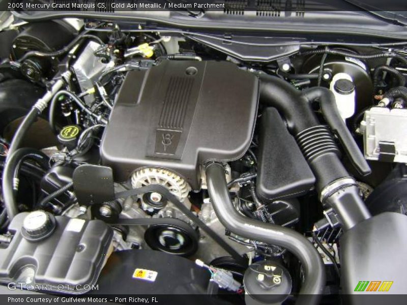 Gold Ash Metallic / Medium Parchment 2005 Mercury Grand Marquis GS