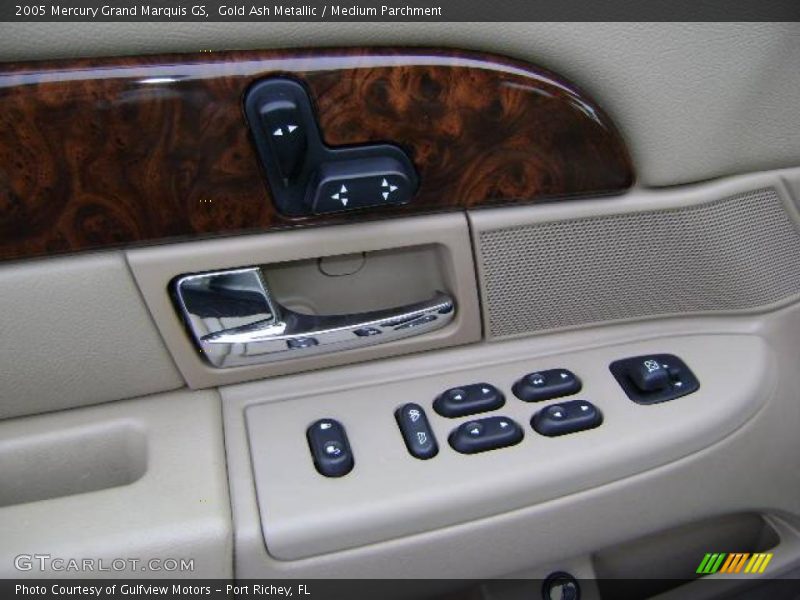 Gold Ash Metallic / Medium Parchment 2005 Mercury Grand Marquis GS