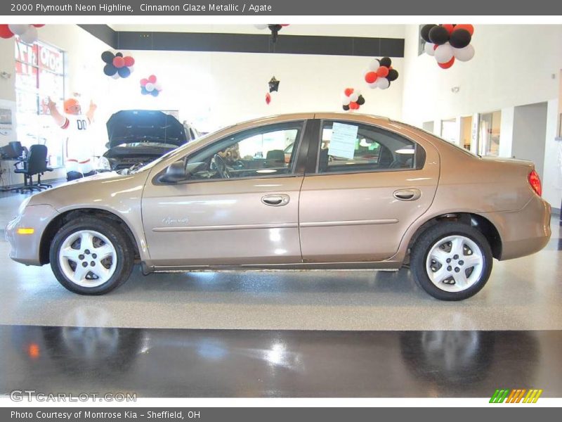 Cinnamon Glaze Metallic / Agate 2000 Plymouth Neon Highline