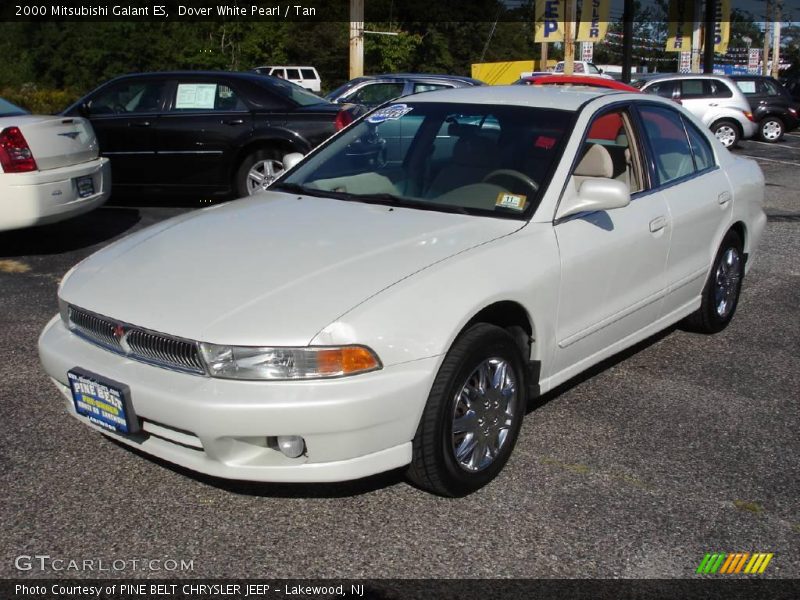 Dover White Pearl / Tan 2000 Mitsubishi Galant ES