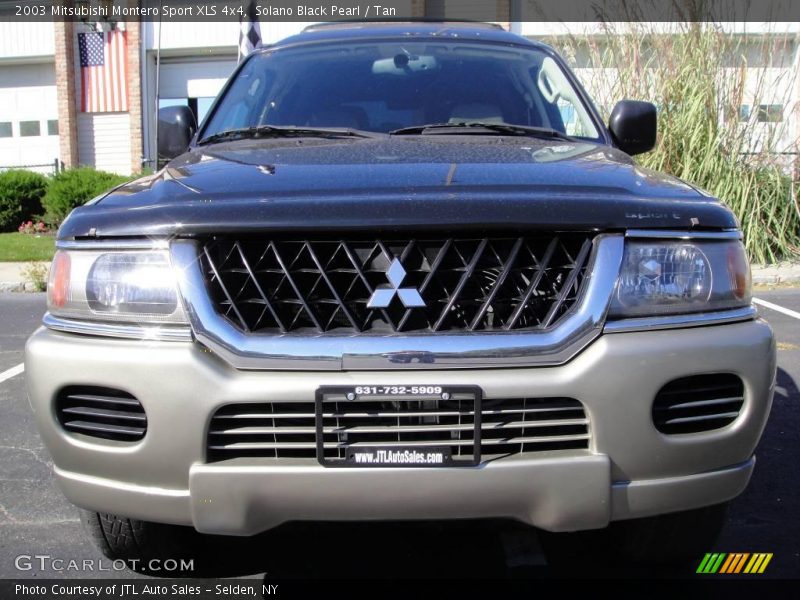Solano Black Pearl / Tan 2003 Mitsubishi Montero Sport XLS 4x4
