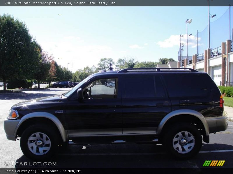 Solano Black Pearl / Tan 2003 Mitsubishi Montero Sport XLS 4x4