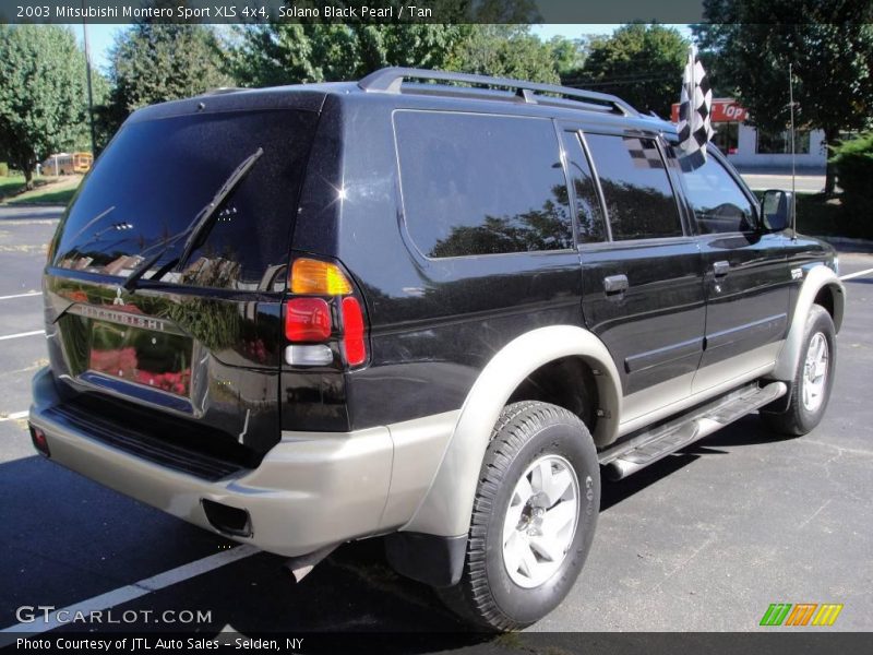 Solano Black Pearl / Tan 2003 Mitsubishi Montero Sport XLS 4x4