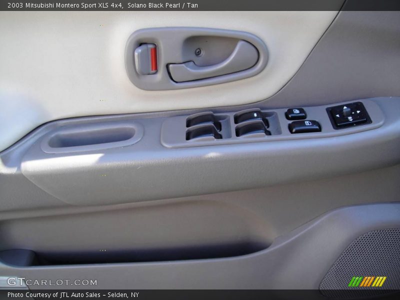 Solano Black Pearl / Tan 2003 Mitsubishi Montero Sport XLS 4x4