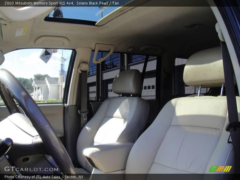Solano Black Pearl / Tan 2003 Mitsubishi Montero Sport XLS 4x4