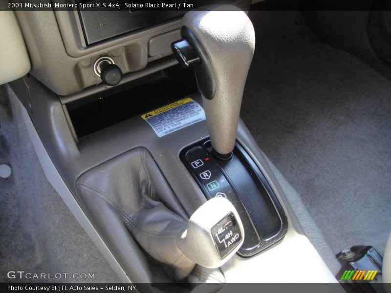 Solano Black Pearl / Tan 2003 Mitsubishi Montero Sport XLS 4x4