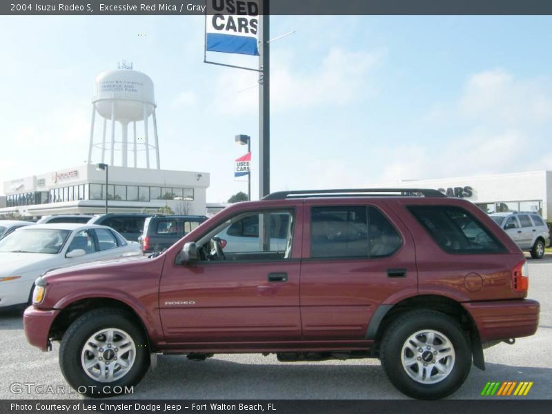 Excessive Red Mica / Gray 2004 Isuzu Rodeo S