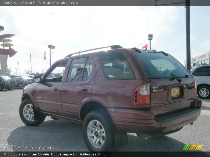 Excessive Red Mica / Gray 2004 Isuzu Rodeo S