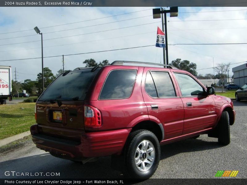 Excessive Red Mica / Gray 2004 Isuzu Rodeo S