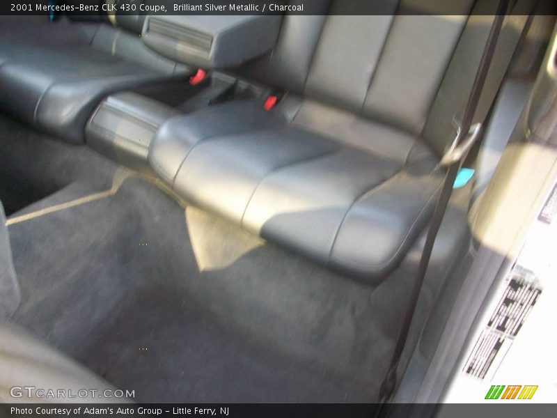 Brilliant Silver Metallic / Charcoal 2001 Mercedes-Benz CLK 430 Coupe