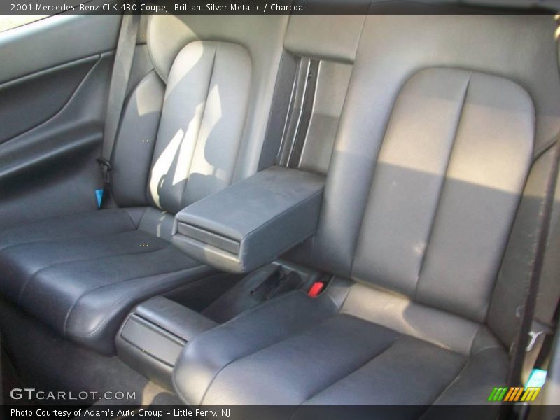 Brilliant Silver Metallic / Charcoal 2001 Mercedes-Benz CLK 430 Coupe