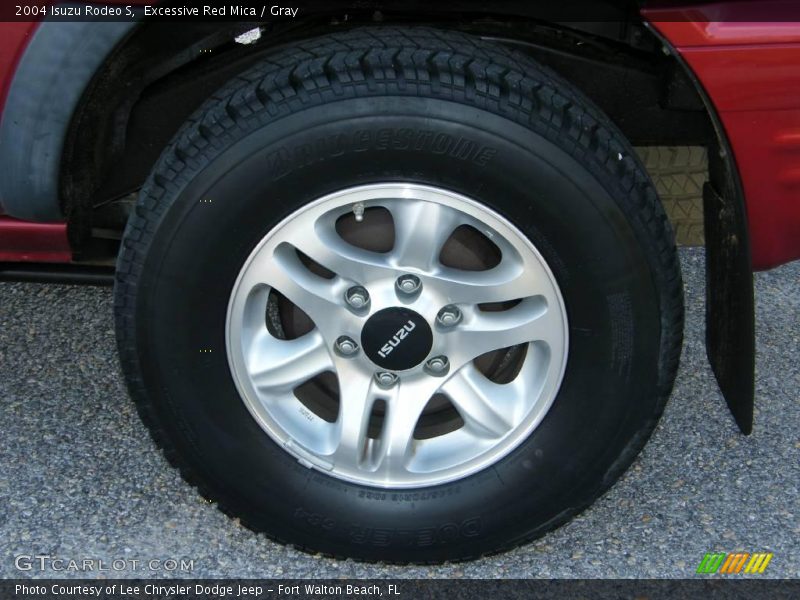 Excessive Red Mica / Gray 2004 Isuzu Rodeo S