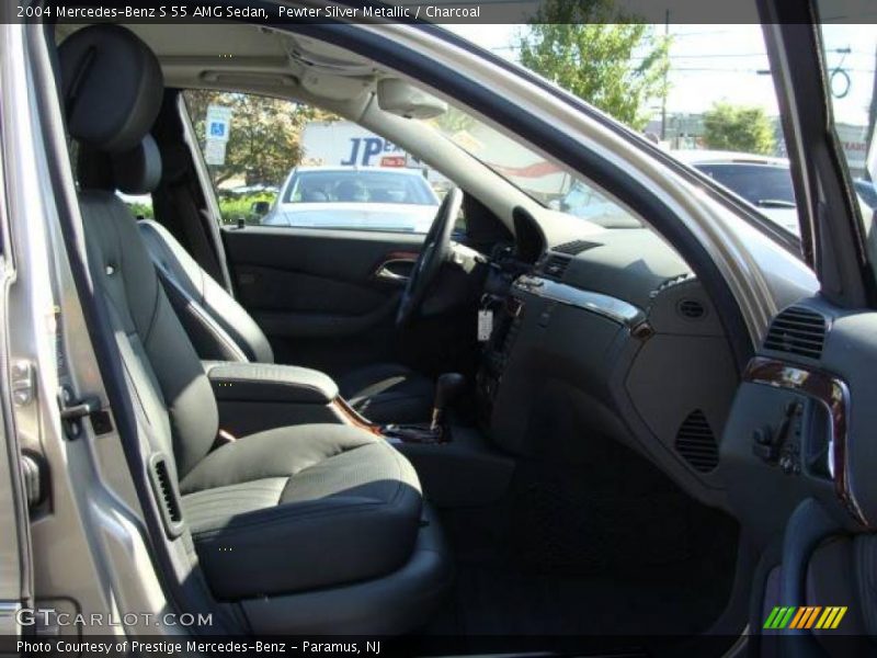 Pewter Silver Metallic / Charcoal 2004 Mercedes-Benz S 55 AMG Sedan
