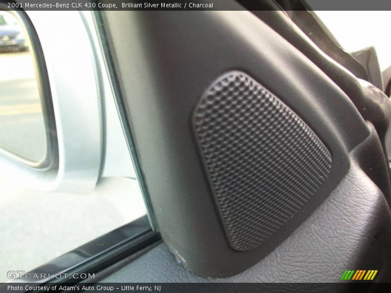 Brilliant Silver Metallic / Charcoal 2001 Mercedes-Benz CLK 430 Coupe