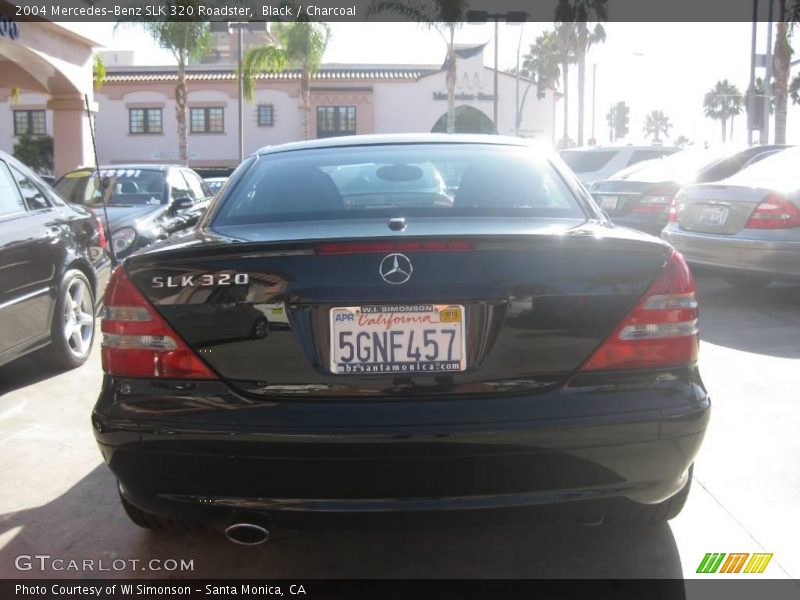 Black / Charcoal 2004 Mercedes-Benz SLK 320 Roadster