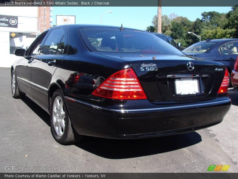 Black / Charcoal 2005 Mercedes-Benz S 500 4Matic Sedan