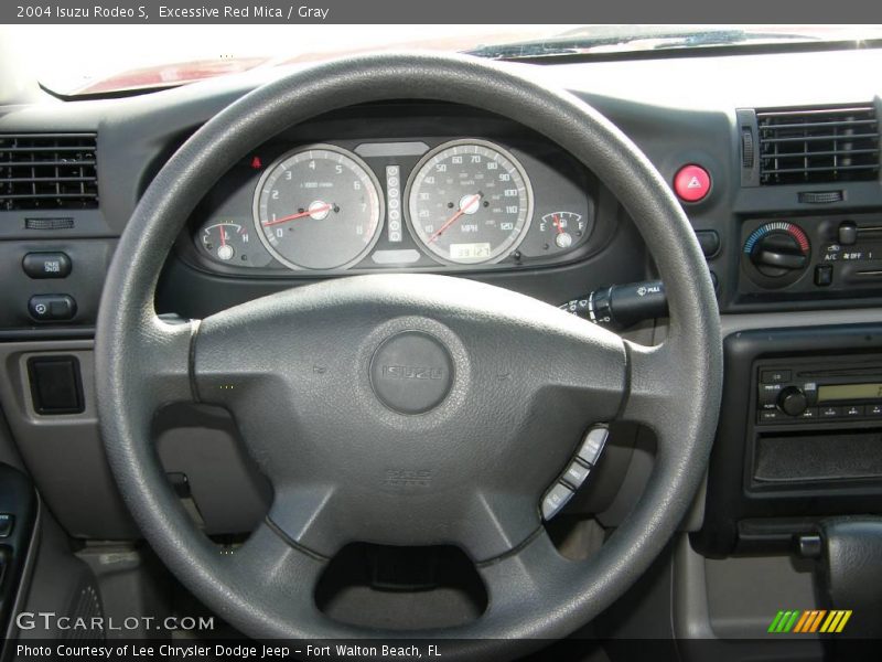Excessive Red Mica / Gray 2004 Isuzu Rodeo S