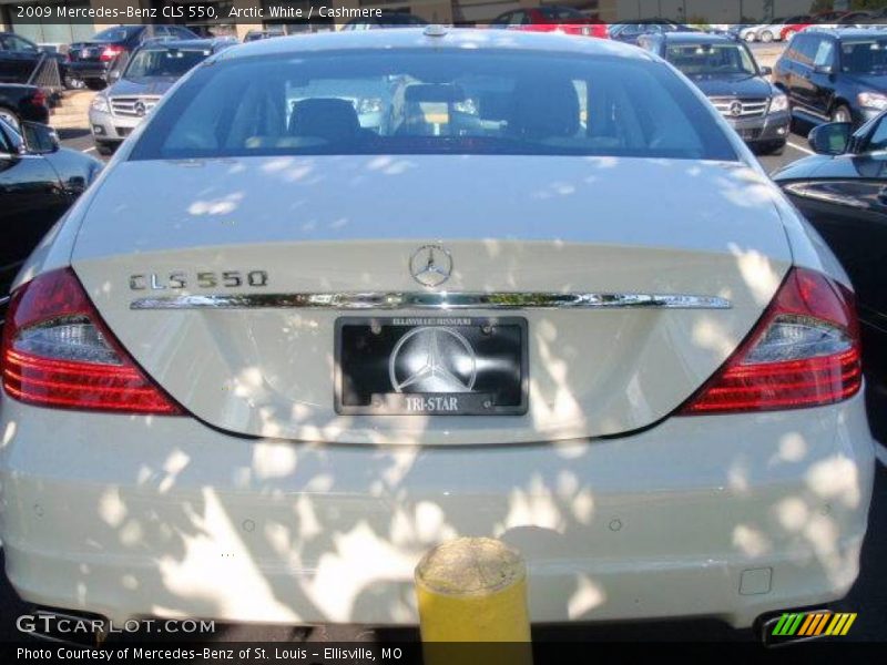 Arctic White / Cashmere 2009 Mercedes-Benz CLS 550
