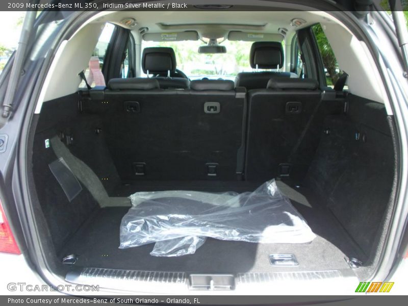 Iridium Silver Metallic / Black 2009 Mercedes-Benz ML 350