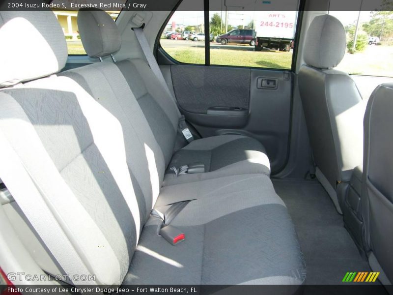 Excessive Red Mica / Gray 2004 Isuzu Rodeo S