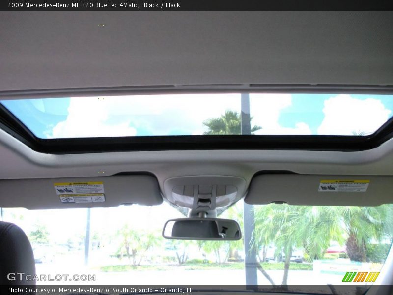 Black / Black 2009 Mercedes-Benz ML 320 BlueTec 4Matic