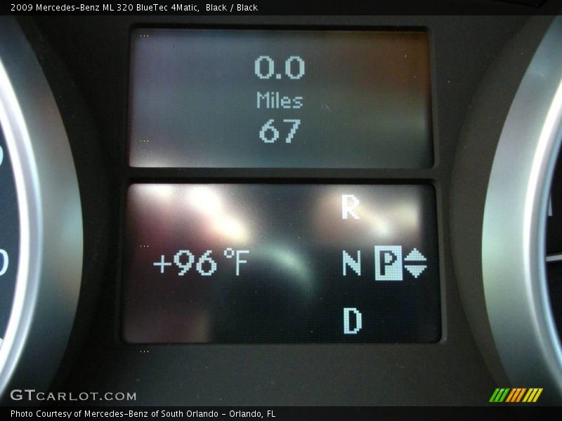 Black / Black 2009 Mercedes-Benz ML 320 BlueTec 4Matic