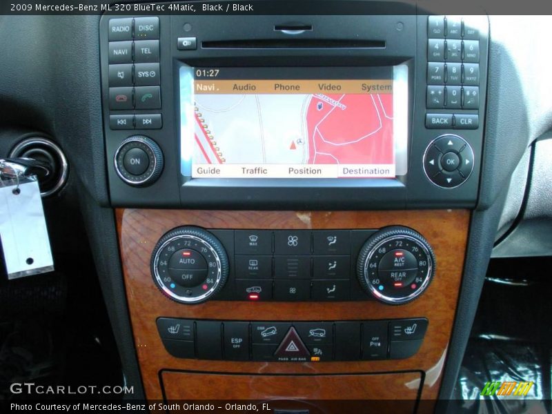 Black / Black 2009 Mercedes-Benz ML 320 BlueTec 4Matic